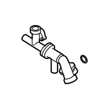 Hyundai 25630-1U500 Water Valve-Warmer
