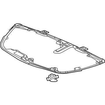 Acura 74141-31M-A00 INSULATOR, HOOD