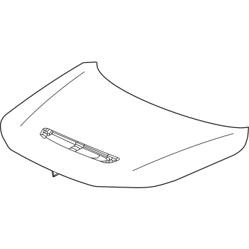 Acura 60100-31M-A00ZZ HOOD, ENGINE