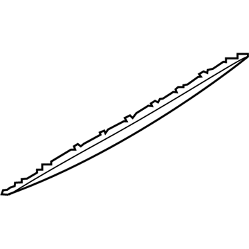 BMW 51-12-9-478-560 Bumper Trim, Bottom Rear, Pr