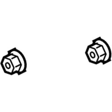 Honda 90370-SJA-000 Nut, Self-Lock (12MM)