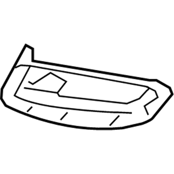 BMW 51-11-7-178-711 Support, Fog Lamp Left