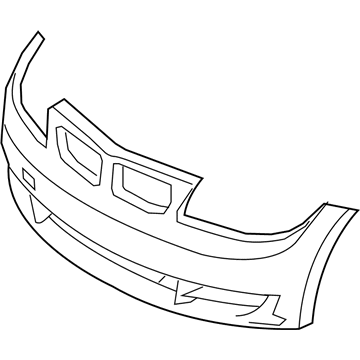 BMW 51-11-7-202-187 Panel, Bumper, Primed, Front