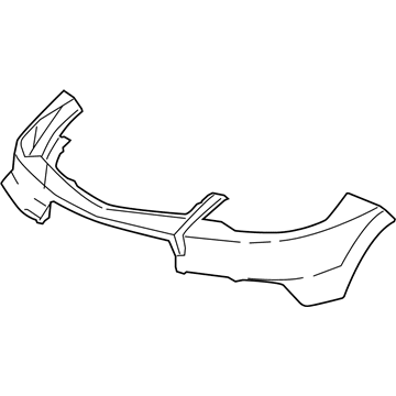 Acura 04711-STK-A91ZZ Face, Front Bumper (Upper) (Dot)