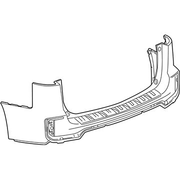 GM 23287379 Bumper Cover