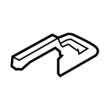 Hyundai 89046-3J000-9V Foot Cover-2ND Seat Rear Outer, RH