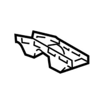 Lexus 57449-0E011 Bracket, Differential Lock Lever Mount