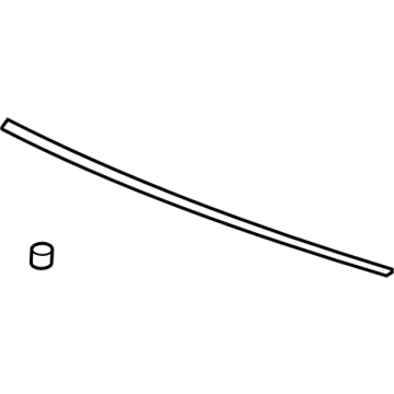 Hyundai 86360-GI000 STRIP ASSY-FR BUMPER UPR