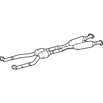 Lexus 17410-31D10 Front Exhaust Pipe Assembly