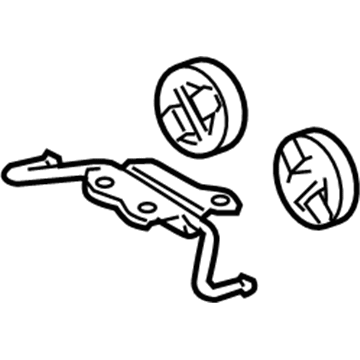 Lexus 51095-30021 Hook Sub-Assembly, Trans