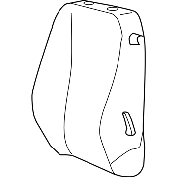 Mopar 5YC04BD1AA Front Seat Back Cover