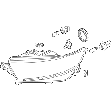 Ford FG1Z-13008-L Composite Assembly