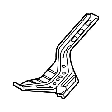 Mopar 68461279AA Support-Under Body Hold Down