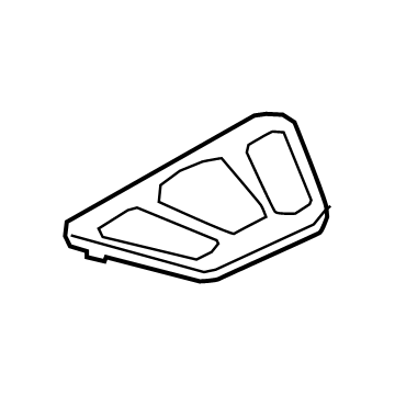 BMW 51-45-6-805-541 COVER, CENTER SPEAKER
