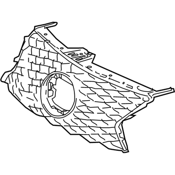Lexus 53112-53320 Grille, Radiator, Inside