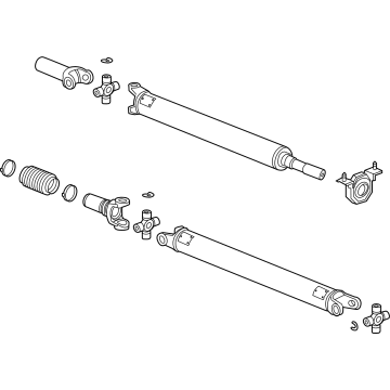 GM 84346716 Drive Shaft