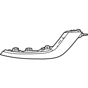 Kia 86691CV000 MOULDING ASSY-RR BUM