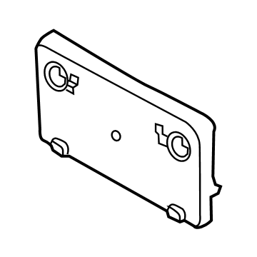 Ford FL7Z-17A385-AA License Bracket