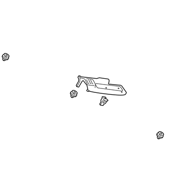 Honda 84212-TG7-A02ZA GARN R, RR. *NH900L*