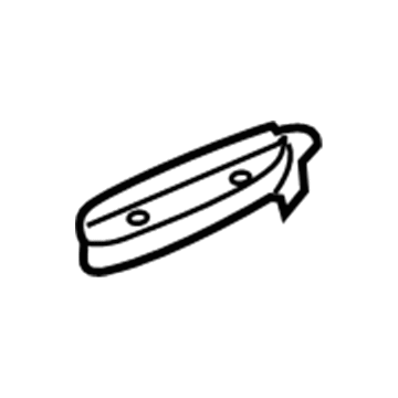 BMW 52-10-7-314-233 Lever, Seat Height Adjustment, Left