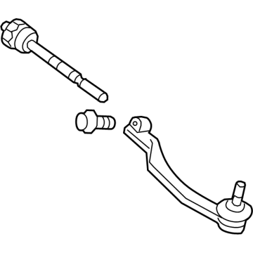 BMW 32-10-6-899-813 LEFT TIE ROD