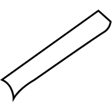 Nissan 769B4-4AF0B Plate-Kicking, Front RH