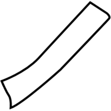 Nissan 769B6-3SG0B Plate-Kicking, Rear RH