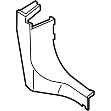 Nissan 66900-9AN0B FINISHER Side RH Blu