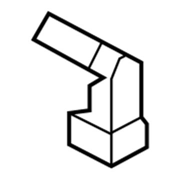 Nissan 68138-EL00A Bracket-Instrument
