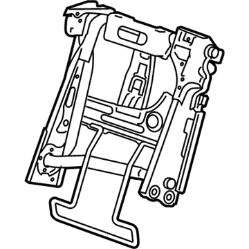 GM 22780275 Seat Back Frame