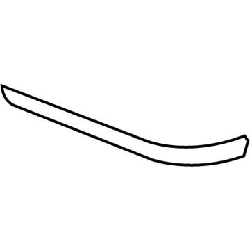 BMW 51-12-8-227-575 Protective Rubber Strip, Left Rear Bumper