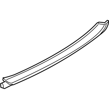 BMW 51-12-8-212-589 Protect.Rubber Strip, Centre Rear Bumper