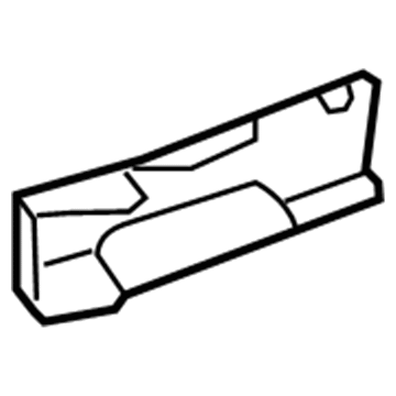 BMW 51-12-8-263-210 Heat Resistant Plate