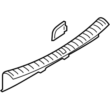 BMW 51-47-7-373-575 Loading Sill Cover