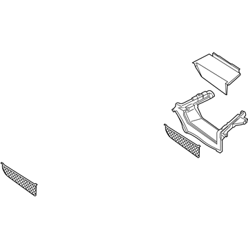 BMW 51-47-7-378-506 Stowage Compartment, Boot Right