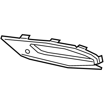 BMW 51-11-8-074-259 COVER, FOG LAMP, LEFT