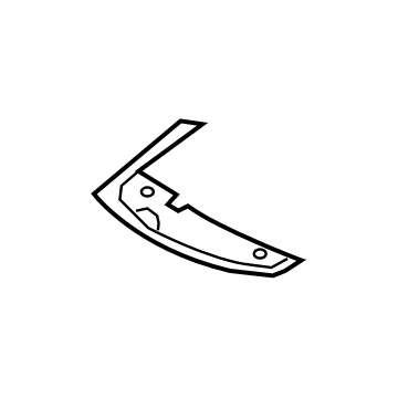 BMW 51-11-8-090-087 Air Inlet Finisher, Left