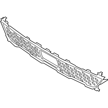 BMW 51-11-8-069-888 GRILL, CENTER, FOR ACC, LOWE