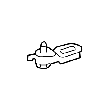 Lexus G963P-42010 Bracket, Traction Ba