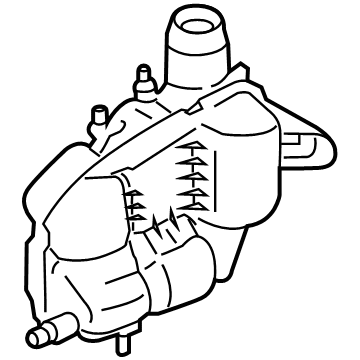 BMW 17-13-8-687-503 Coolant Expansion Tank