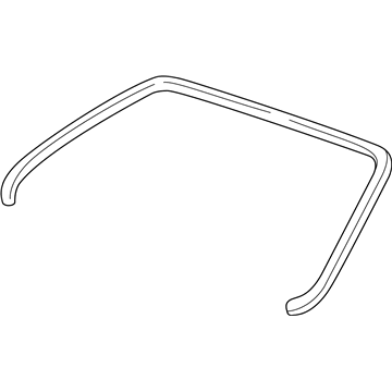 GM 25733931 Molding Asm-Windshield Reveal
