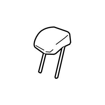 GM 84724374 Headrest