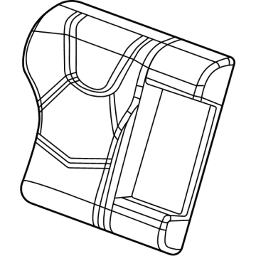 GM 84767180 Seat Back Cover