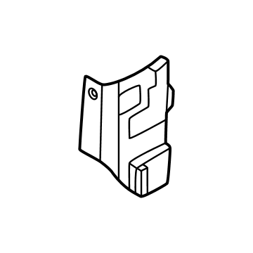 Nissan 82856-9BU1A PAD REAR DOOR INNER, RH