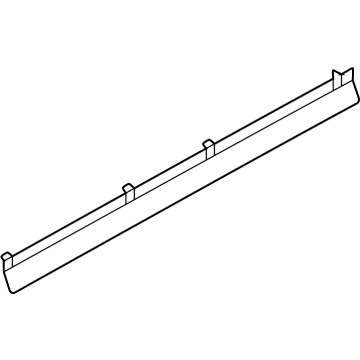Nissan 82839-9BU1A SEAL-REAR DOOR PARTITION, LH