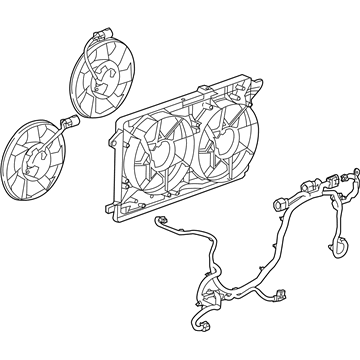 GM 84153647 SHROUD-ENG COOL FAN