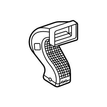 GM 84861046 Center Duct