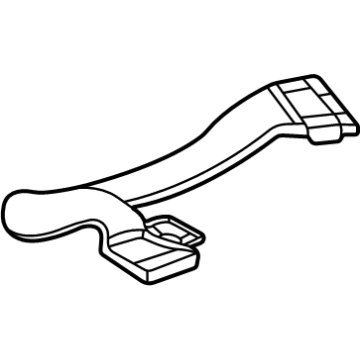 GM 84692398 Defroster Duct