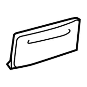 Lexus 74103-60090 Door Sub-Assembly, Front Ash