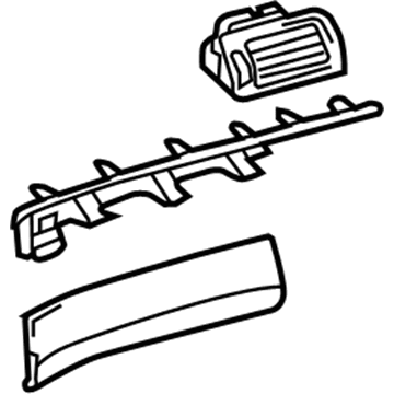 Toyota 55660-60361 Finish Panel